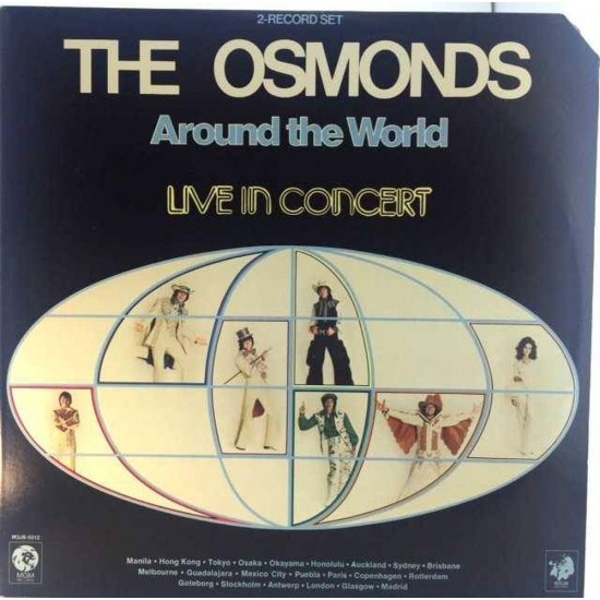 Пластинка Osmonds Around The World - Live In Concert